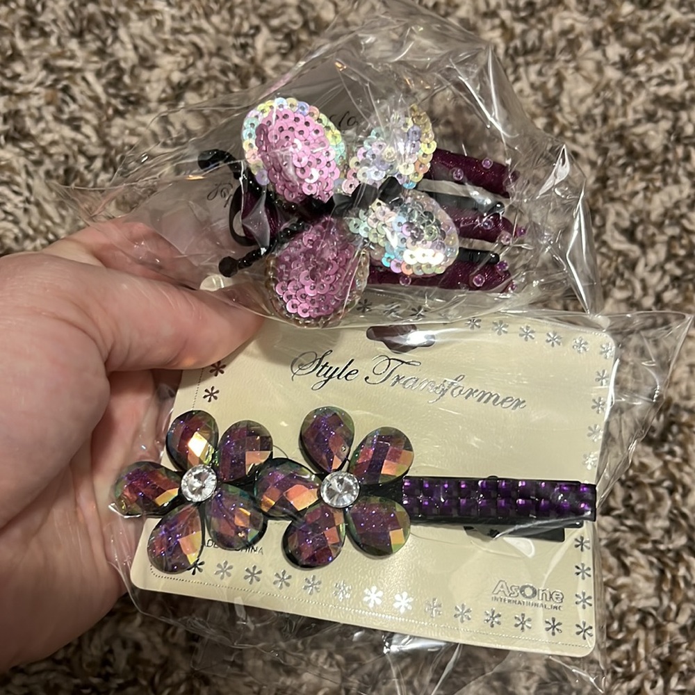 2 piece hair clips